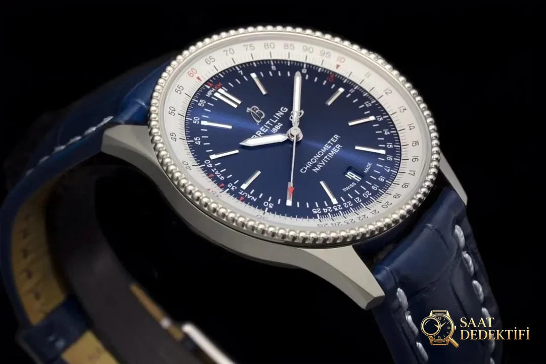 V7 Breitling Navitimer 1 Mavi Kadran A17326211C1P3 - Makro Kadran ve İndeks İşçiliği