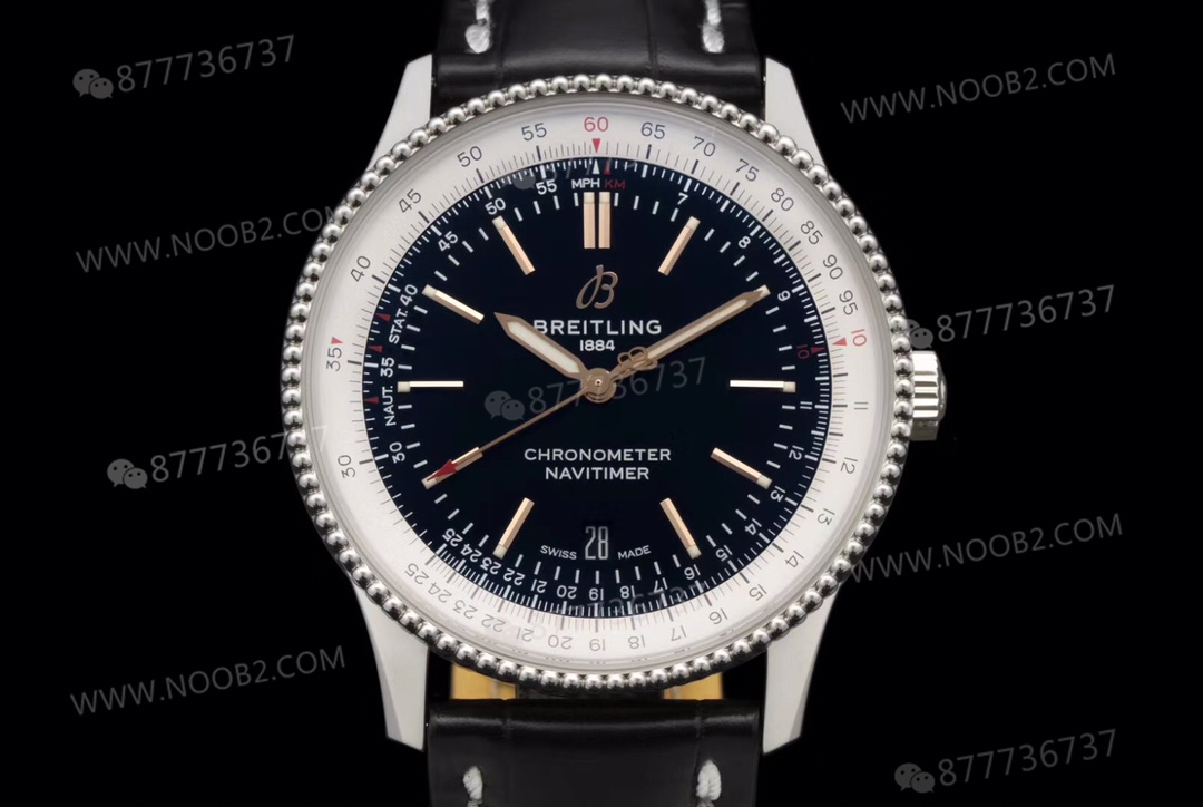 V7 Breitling Navitimer 1 Siyah Kadran A17326211B1P1 — 1. fotoğraf