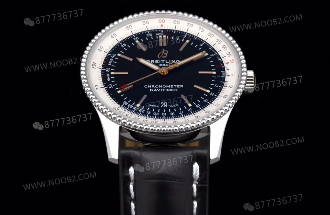 V7 Breitling Navitimer 1 Siyah Kadran A17326211B1P1 — 3. fotoğraf