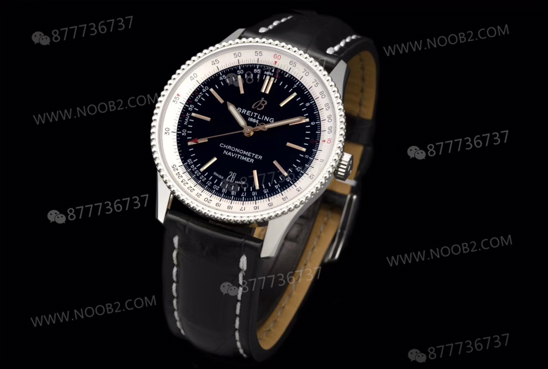 V7 Breitling Navitimer 1 Siyah Kadran A17326211B1P1 — 4. fotoğraf