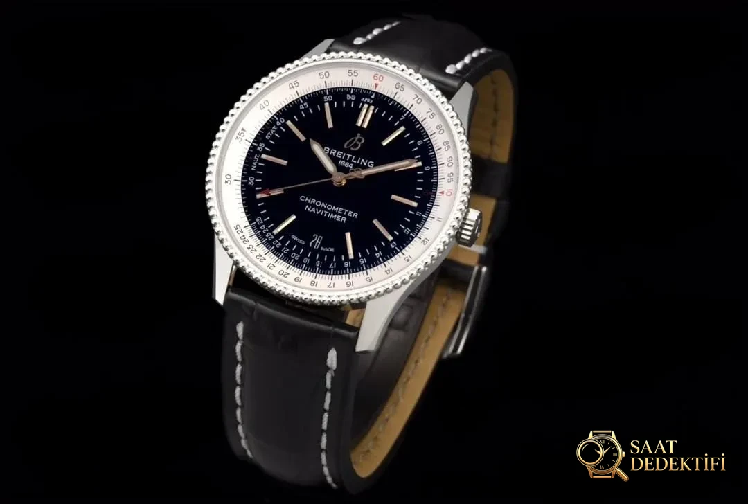 V7 Breitling Navitimer 1 Siyah Kadran A17326211B1P1 - Arka Kapak ve Mekanizma Detayı