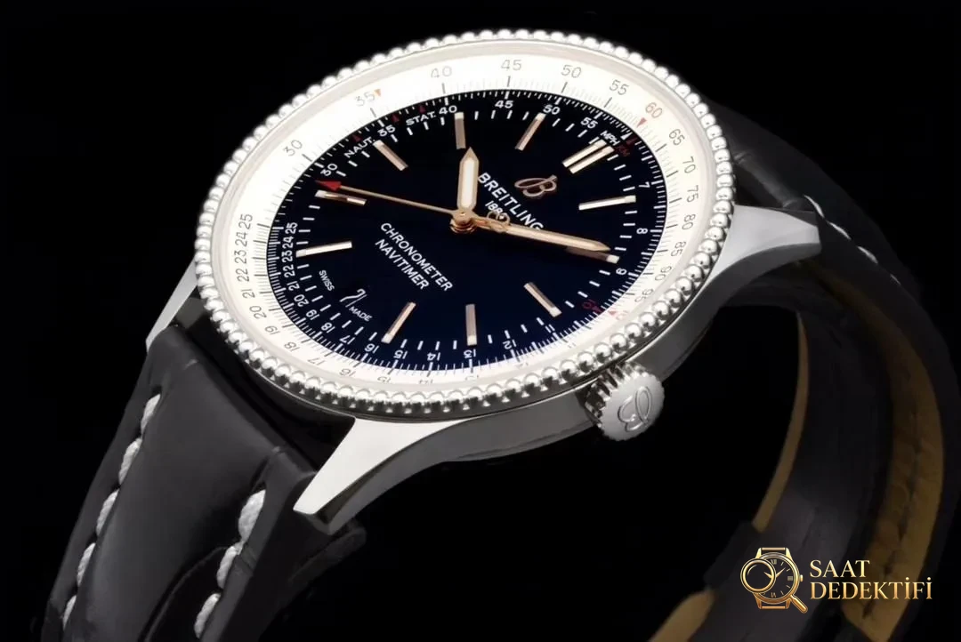 V7 Breitling Navitimer 1 Siyah Kadran A17326211B1P1 - Bilezik, Toka ve Klips Mekanizması