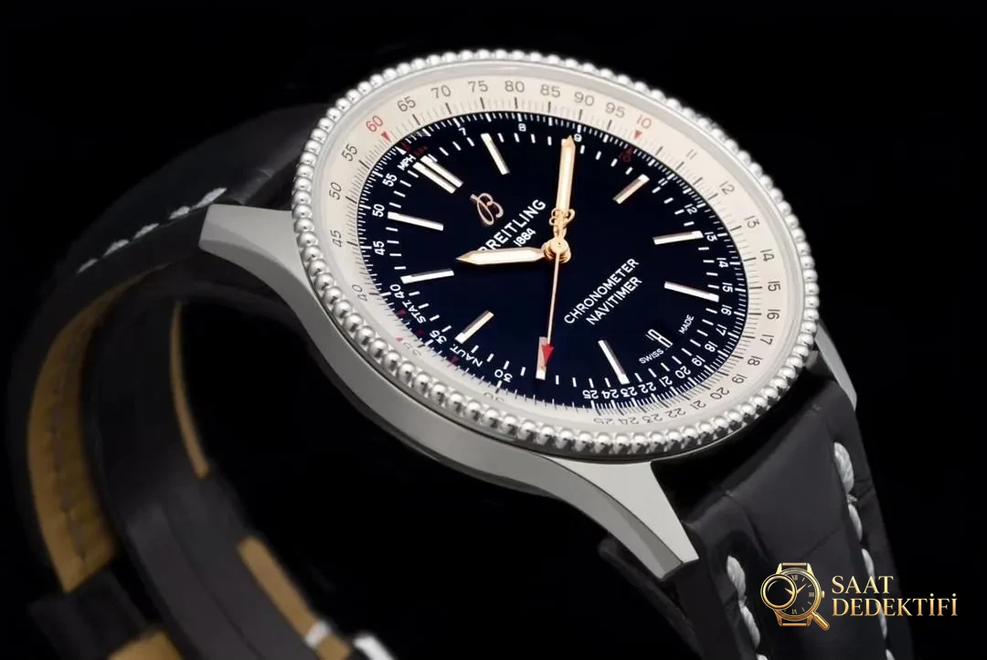 V7 Breitling Navitimer 1 Siyah Kadran A17326211B1P1 - Makro Kadran ve İndeks İşçiliği