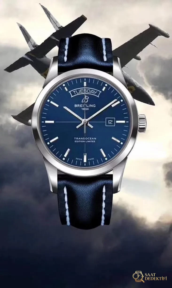 V7 Factory Breitling Transocean klasik saat: orijinalle karşılaştırıldığında nasıl? - Kadran Detayı ve Bezel İşçiliği