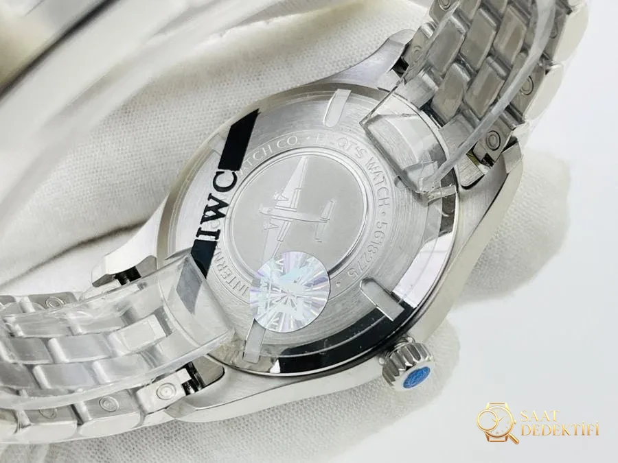 V7 Factory IWC Mark XVIII Çelik Bilezik Modeli - Makro Kadran ve İndeks İşçiliği
