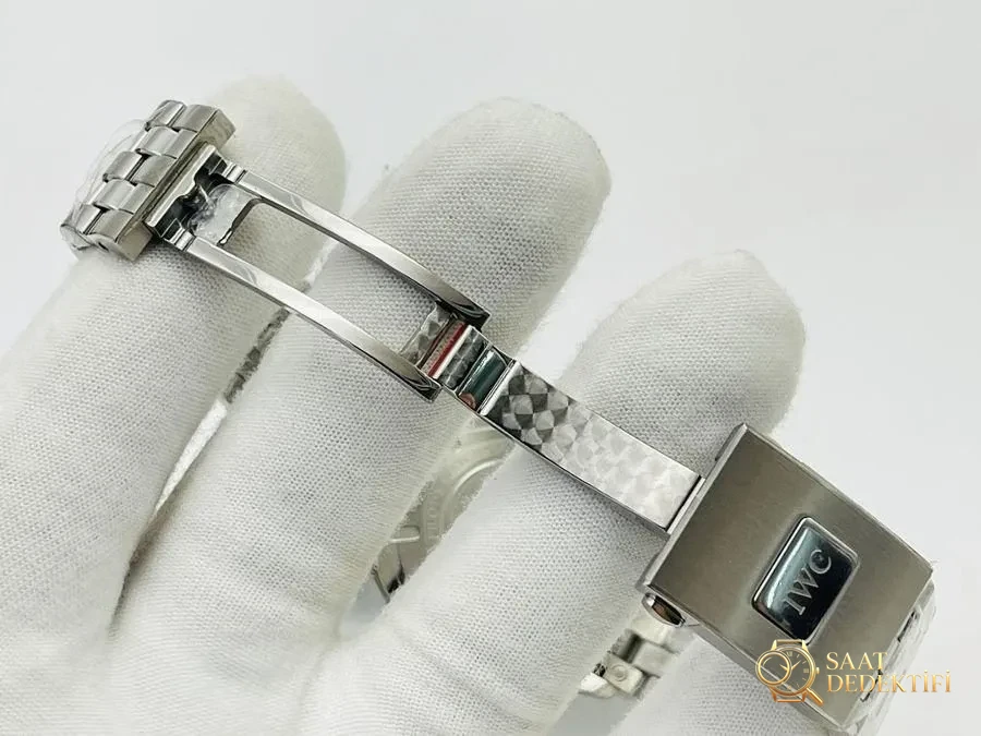 V7 Factory IWC Mark XVIII Çelik Bilezik Modeli - Klips Kilidi ve Lazer Damgalar