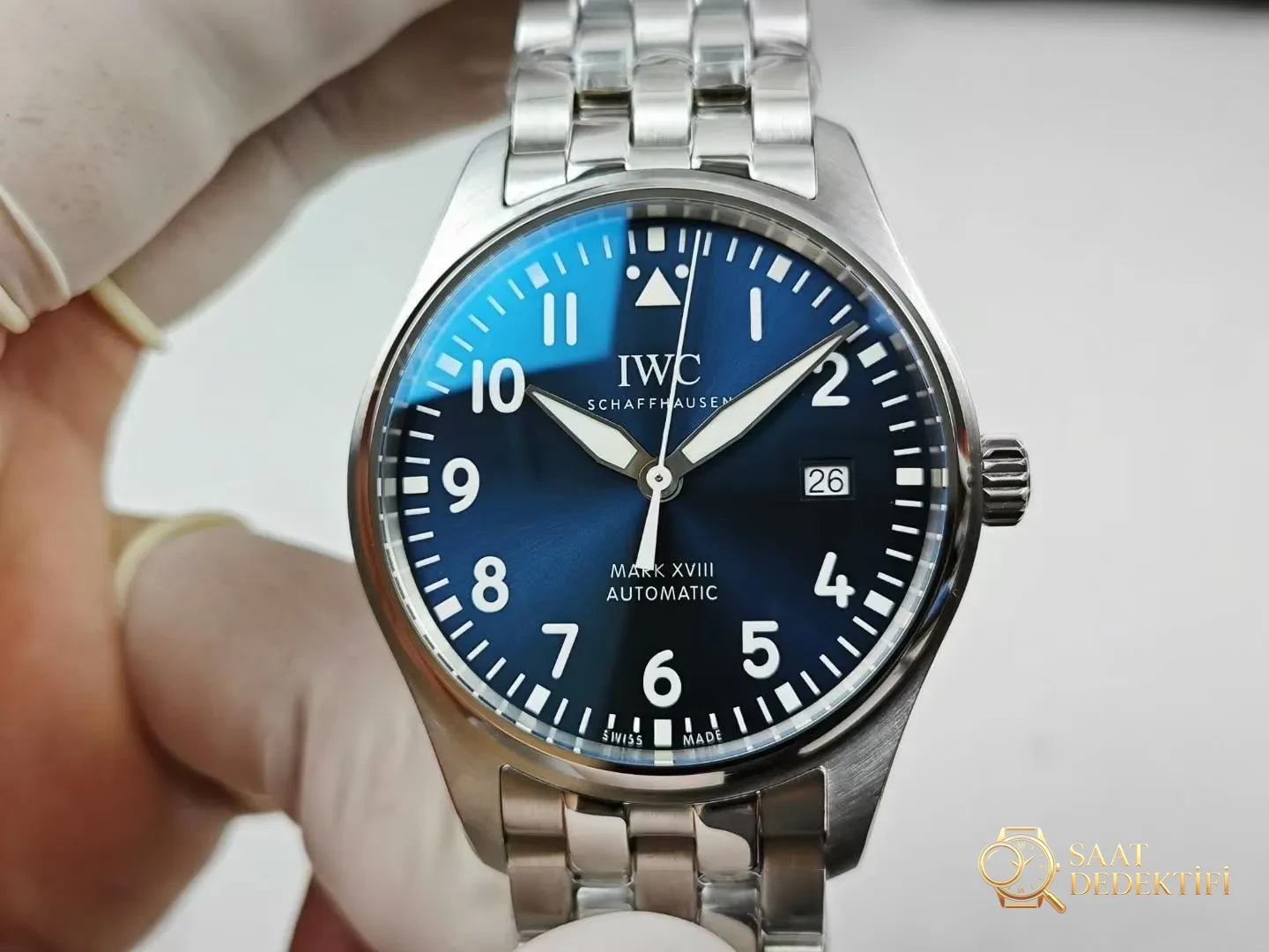 IWC Replika Saat İncelemesi - Ön Görünüm ve Kasa Tasarımı