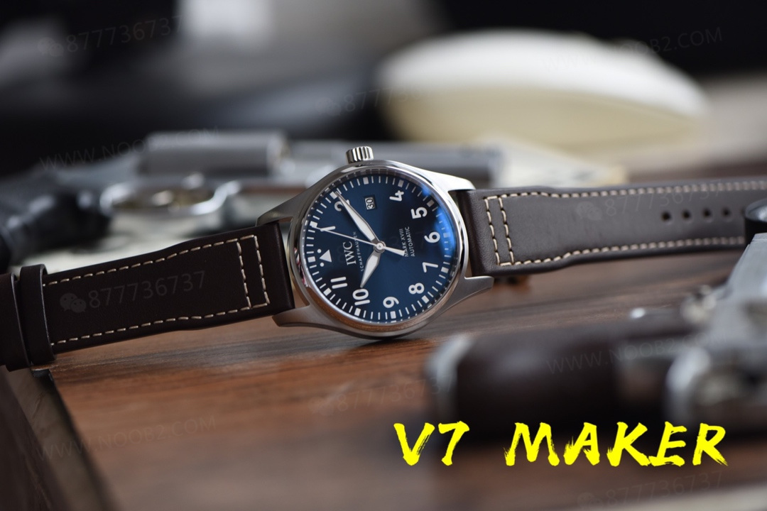 V7 Factory IWC Mark XVIII mavi kadranlı Le Petit Prince V2 versiyonunun kalitesi ve işçiliği nasıl? — 1. fotoğraf