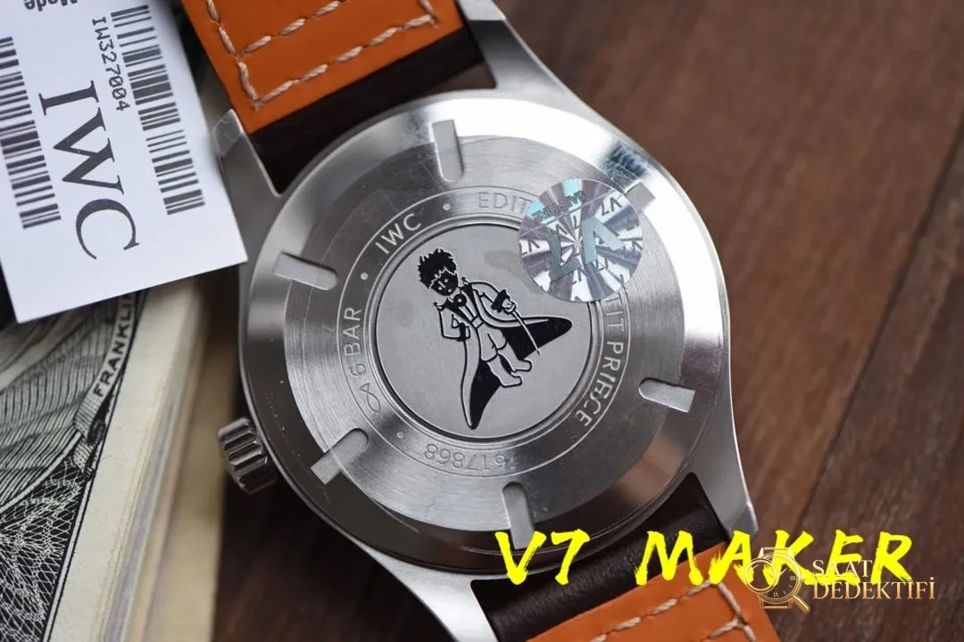 V7 Factory IWC Mark XVIII mavi kadranlı Le Petit Prince V2 versiyonunun kalitesi ve işçiliği nasıl? - Bilezik, Toka ve Klips Mekanizması