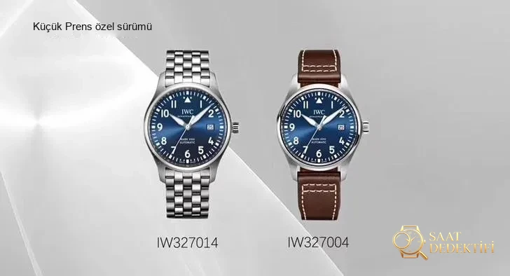 V7 Factory IWC Mark XVIII mavi kadranlı Le Petit Prince V2 versiyonunun kalitesi ve işçiliği nasıl? - Klips Kilidi ve Lazer Damgalar