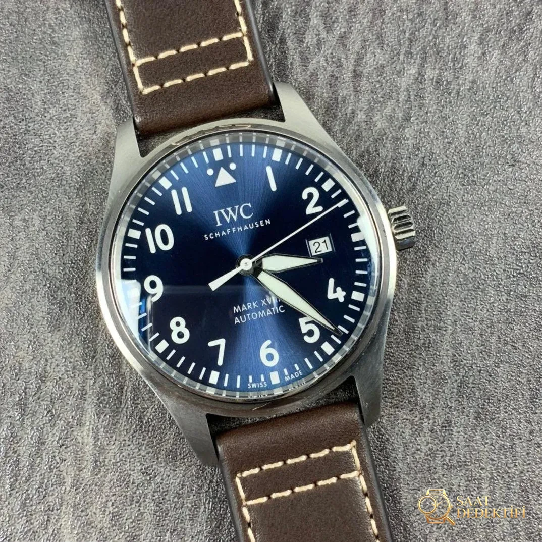 V7 Factory IWC Mark XVIII mavi kadranlı Le Petit Prince V2 versiyonunun kalitesi ve işçiliği nasıl? - Genel Açı ve Estetik Duruş