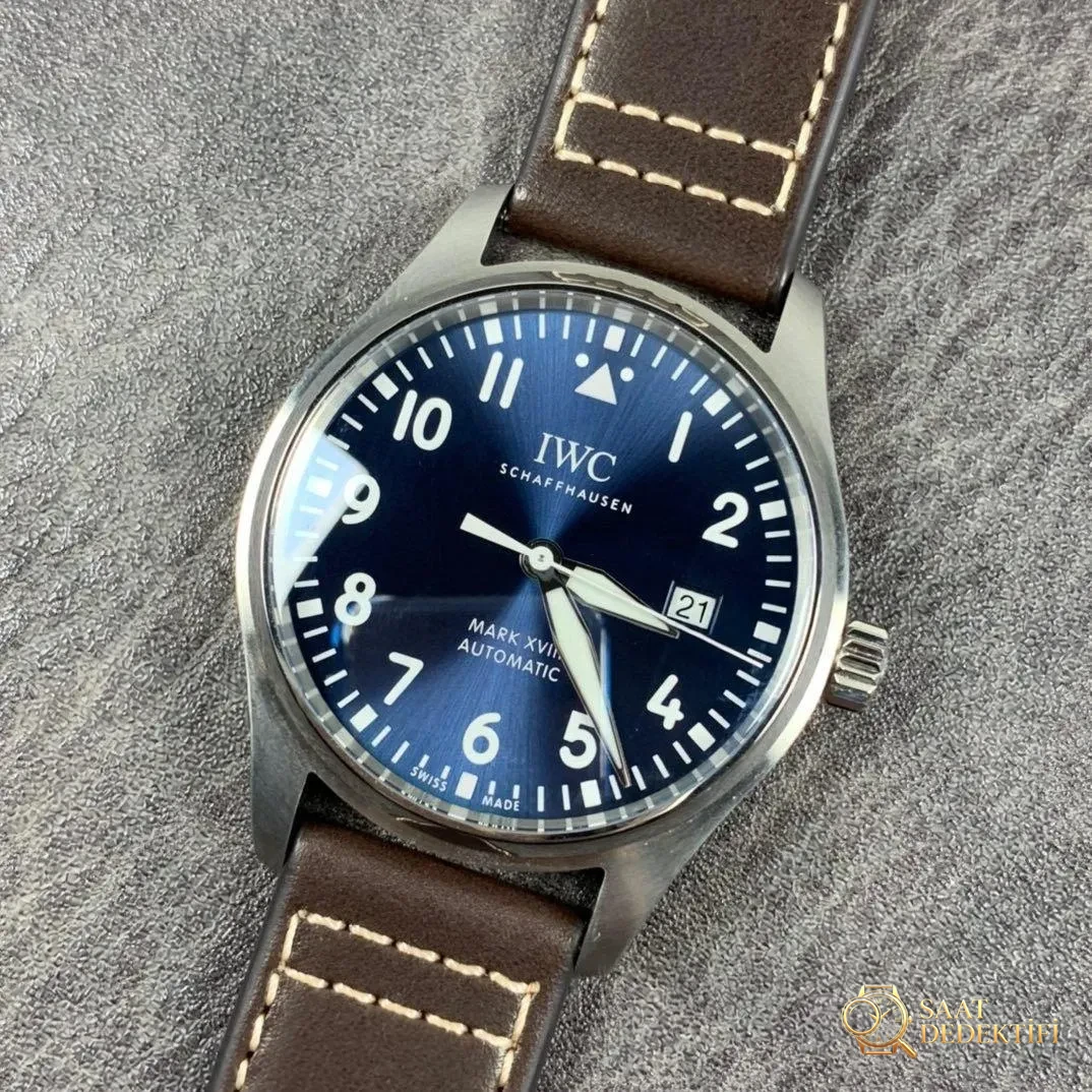 V7 Factory IWC Mark XVIII mavi kadranlı Le Petit Prince V2 versiyonunun kalitesi ve işçiliği nasıl? - Kasa Çeliği ve Polisaj Kalitesi