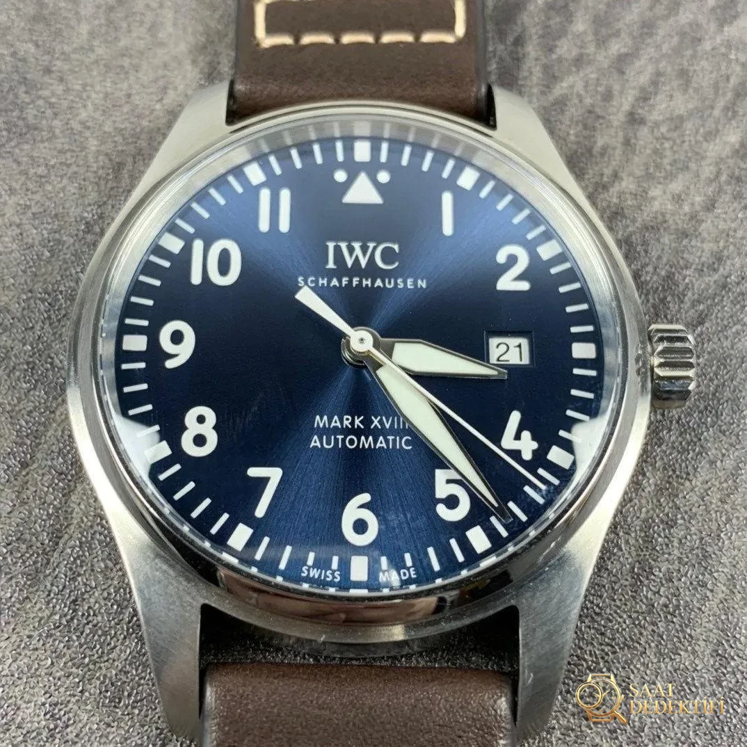 V7 Factory IWC Mark XVIII mavi kadranlı Le Petit Prince V2 versiyonunun kalitesi ve işçiliği nasıl? - Tepe Koruması ve Ayar Fonksiyonu