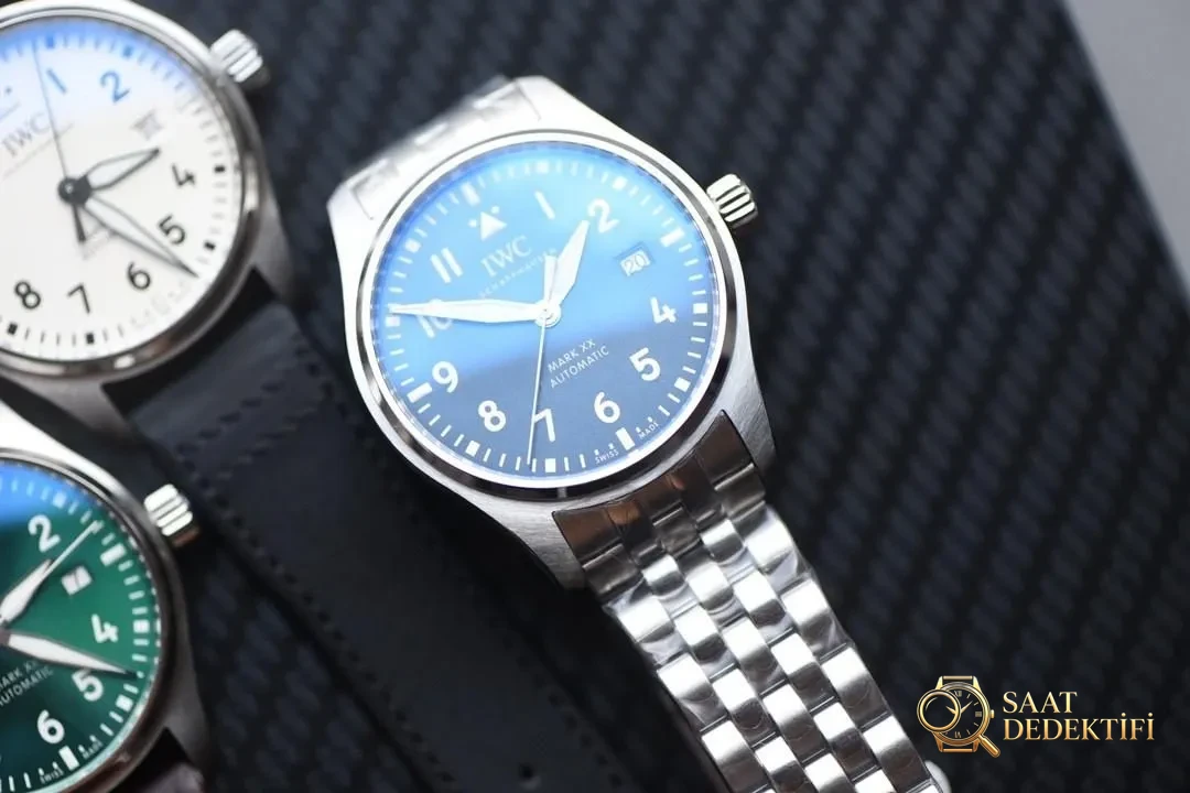 V7 Factory IWC Mark XX hızlı değişen kayış işçilik incelemesi - Bilezik, Toka ve Klips Mekanizması