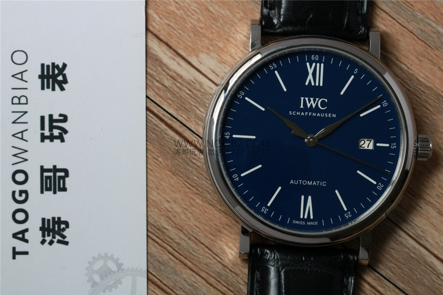 V7 Factory IWC Portofino 150. Yıl Orijinal İsviçre ETA2892 Mekanizmalı Replika Saat İncelemesi — 1. fotoğraf