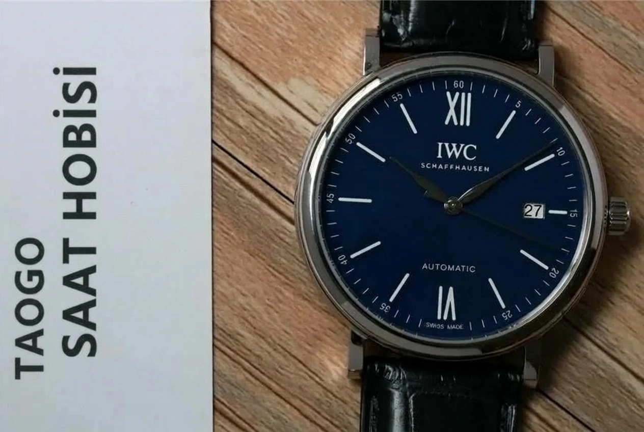IWC Portofino Replika Saat İncelemesi - Ön Görünüm ve Kasa Tasarımı