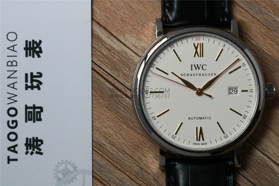 V7 Factory IWC Portofino 150. Yıl Orijinal İsviçre ETA2892 Mekanizmalı Replika Saat İncelemesi — 3. fotoğraf