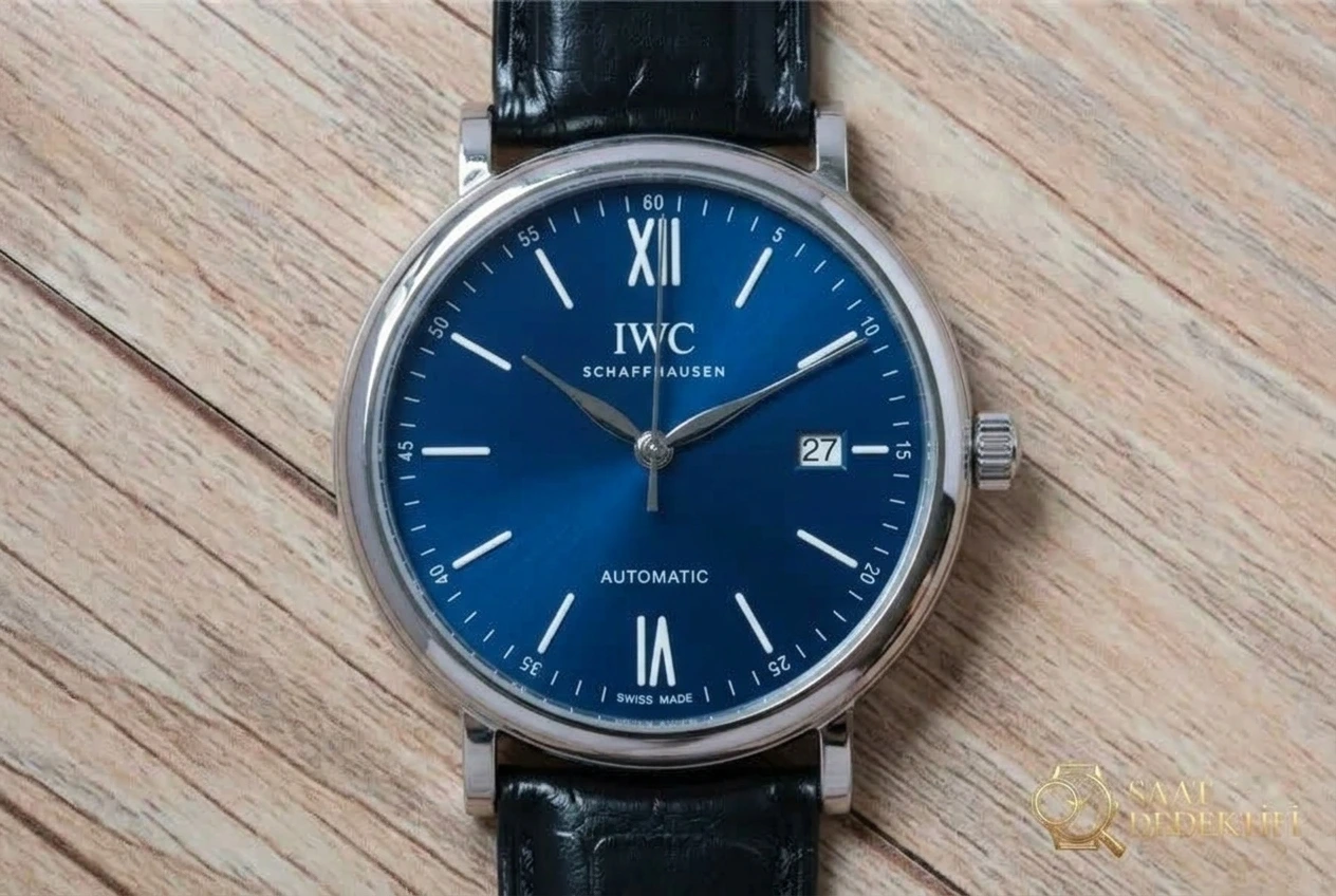 V7 Factory IWC Portofino 150. Yıl Orijinal İsviçre ETA2892 Mekanizmalı Replika Saat İncelemesi - Cam Yansıma Önleyici (AR) Kaplama