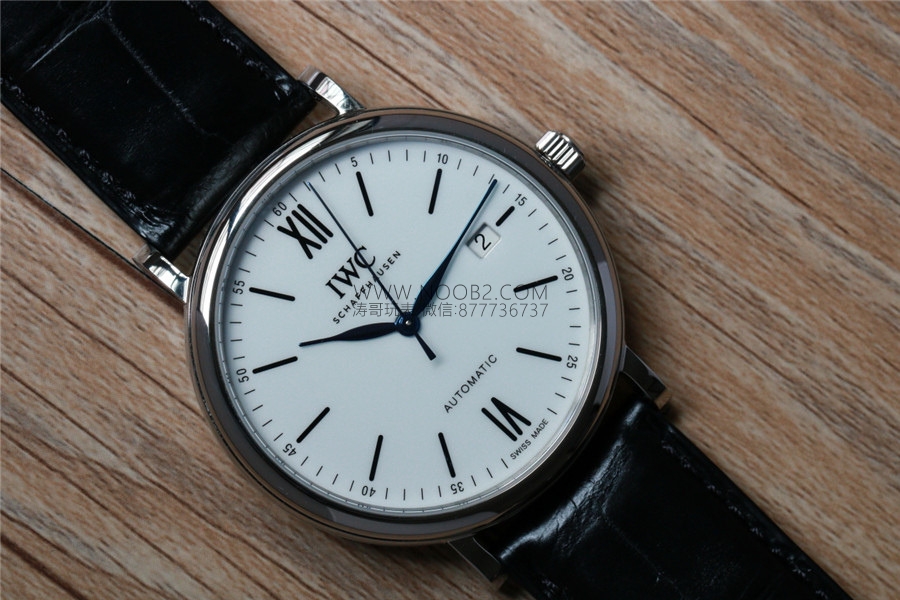 V7 Factory IWC Portofino 150. Yıl Orijinal İsviçre ETA2892 Mekanizmalı Replika Saat İncelemesi — 19. fotoğraf