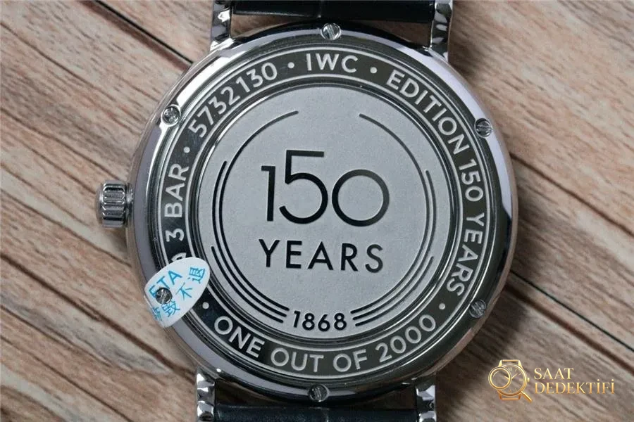 V7 Factory IWC Portofino 150. Yıl Orijinal İsviçre ETA2892 Mekanizmalı Replika Saat İncelemesi - Dalgıç Kilit Uzatması ve Toka Güvenliği