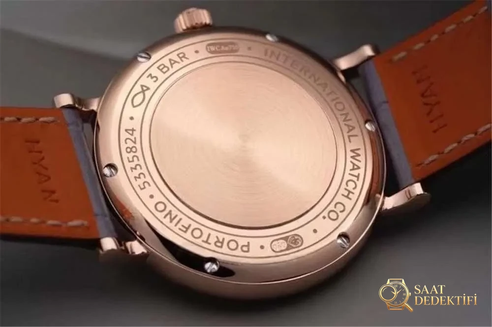 V7 Factory IWC Portofino 37 mm kadın kol saati orijinal karşılaştırma incelemesi - Kadran İbreleri ve Saniye Akışı