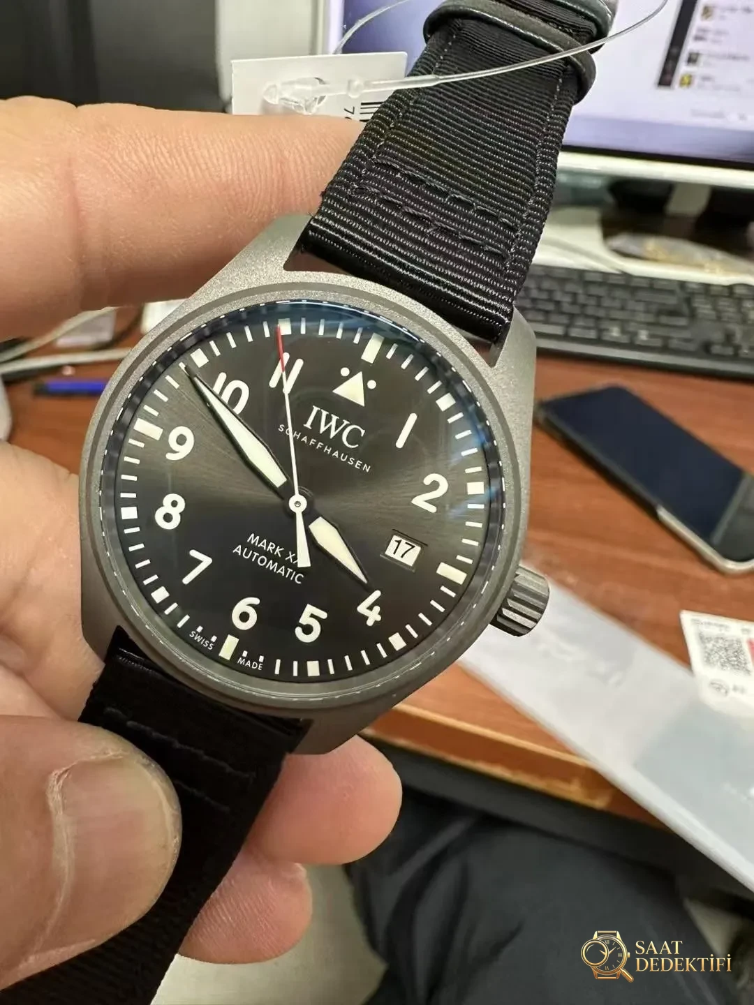 Replika IWC Mark XX Titanyum