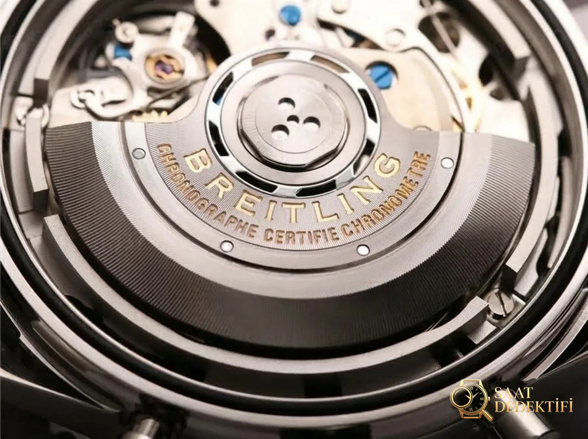 V9 Factory Breitling Aviator B01 siyah kadran Swissair - Tepe Koruması ve Ayar Fonksiyonu