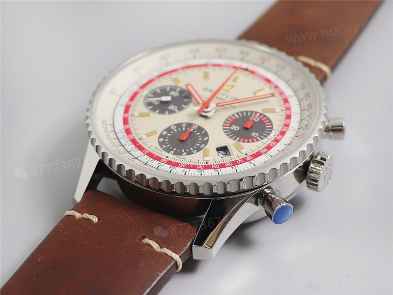 V9 Factory Breitling Navitimer B01 Beyaz Kadran TWA — 2. fotoğraf