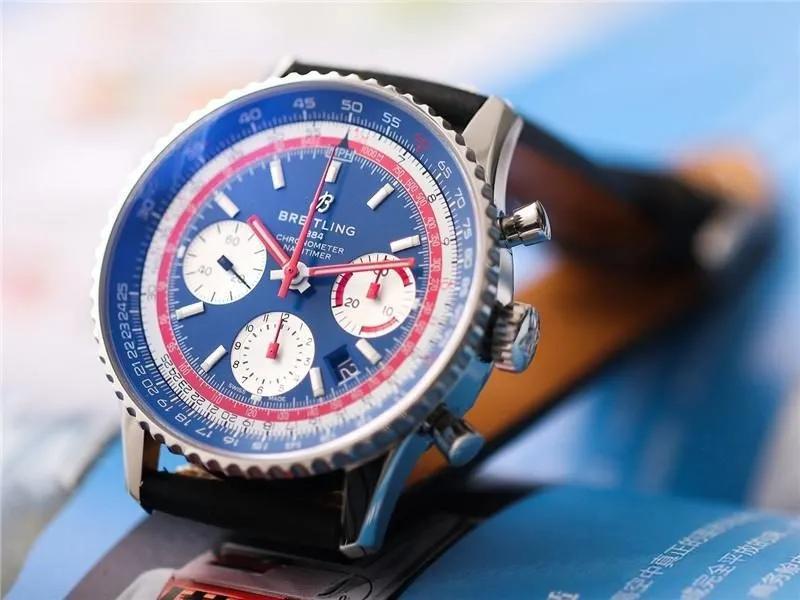 V9 Factory Breitling Navitimer B01 Mavi Kadran Pan Am - Bilezik Bakla Ayrımı ve Pim Yapısı