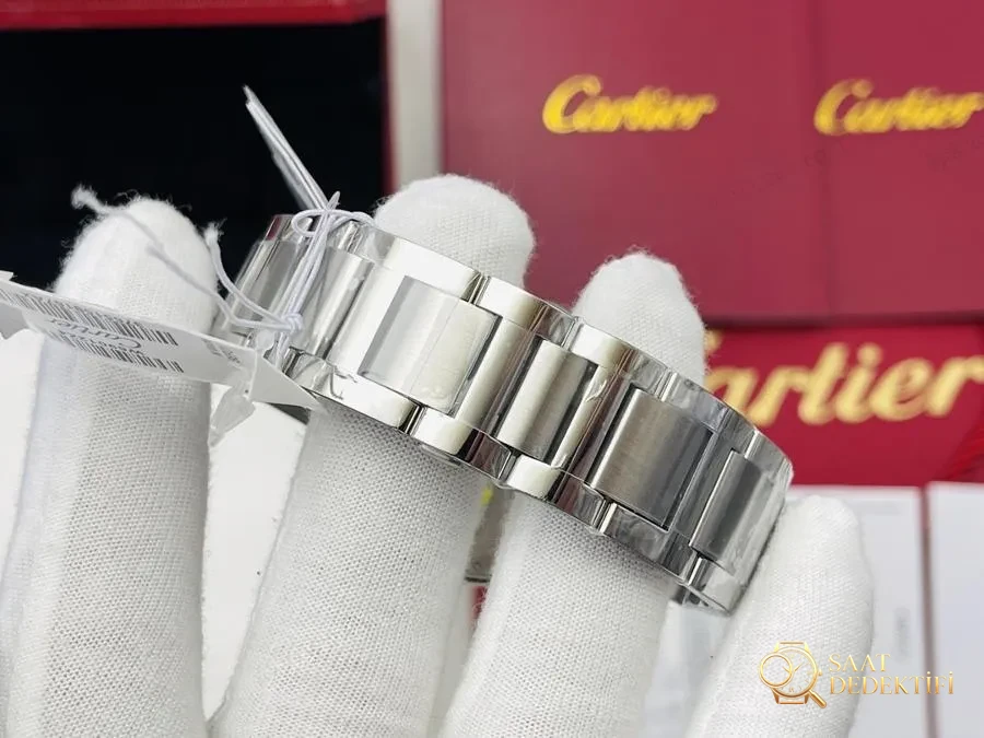 V9 Factory Cartier en yeni versiyon hızlı sökülebilir Ballon Bleu tüm seri saatler - Kasa Profili ve Kurma Kolu İncelemesi
