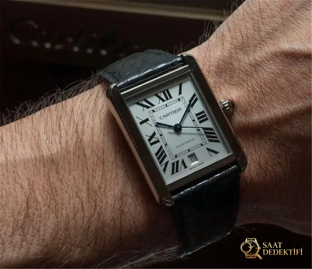 Cartier Tank 9015 V9 Factory İncelemesi - Ön Görünüm ve Kasa Tasarımı