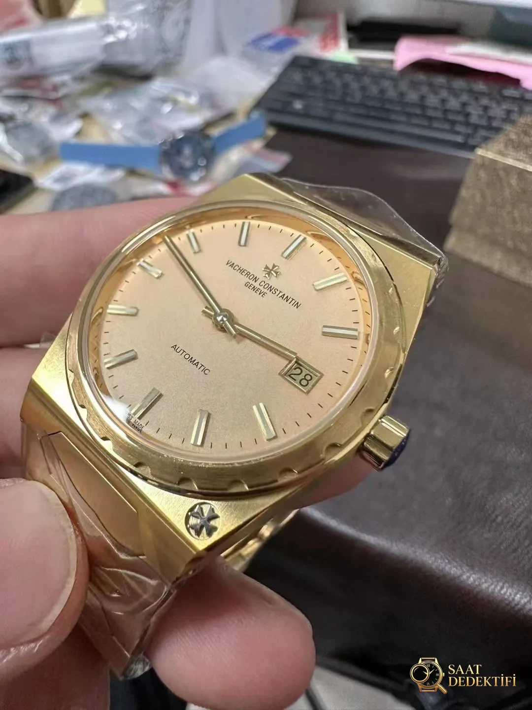 Vacheron Constantin Historiques Sarı Altın Replika