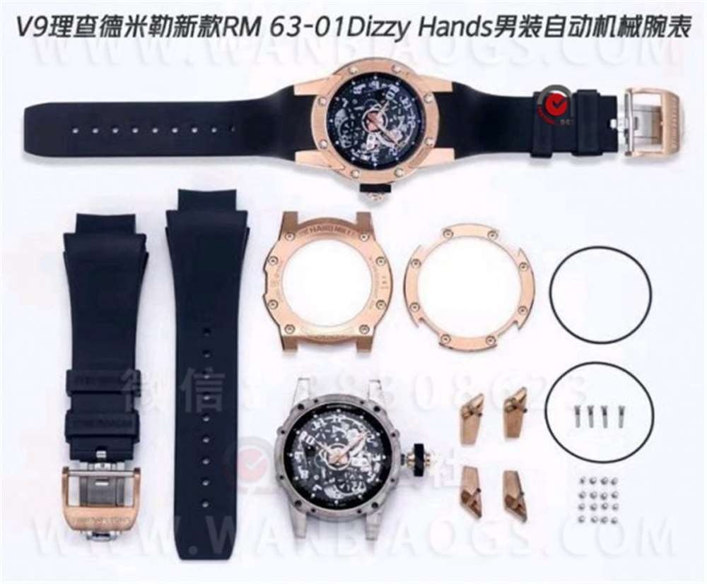 V9 Factory Richard Mille RM63-01 Dizzy Hands Detaylı İnceleme — 2. fotoğraf