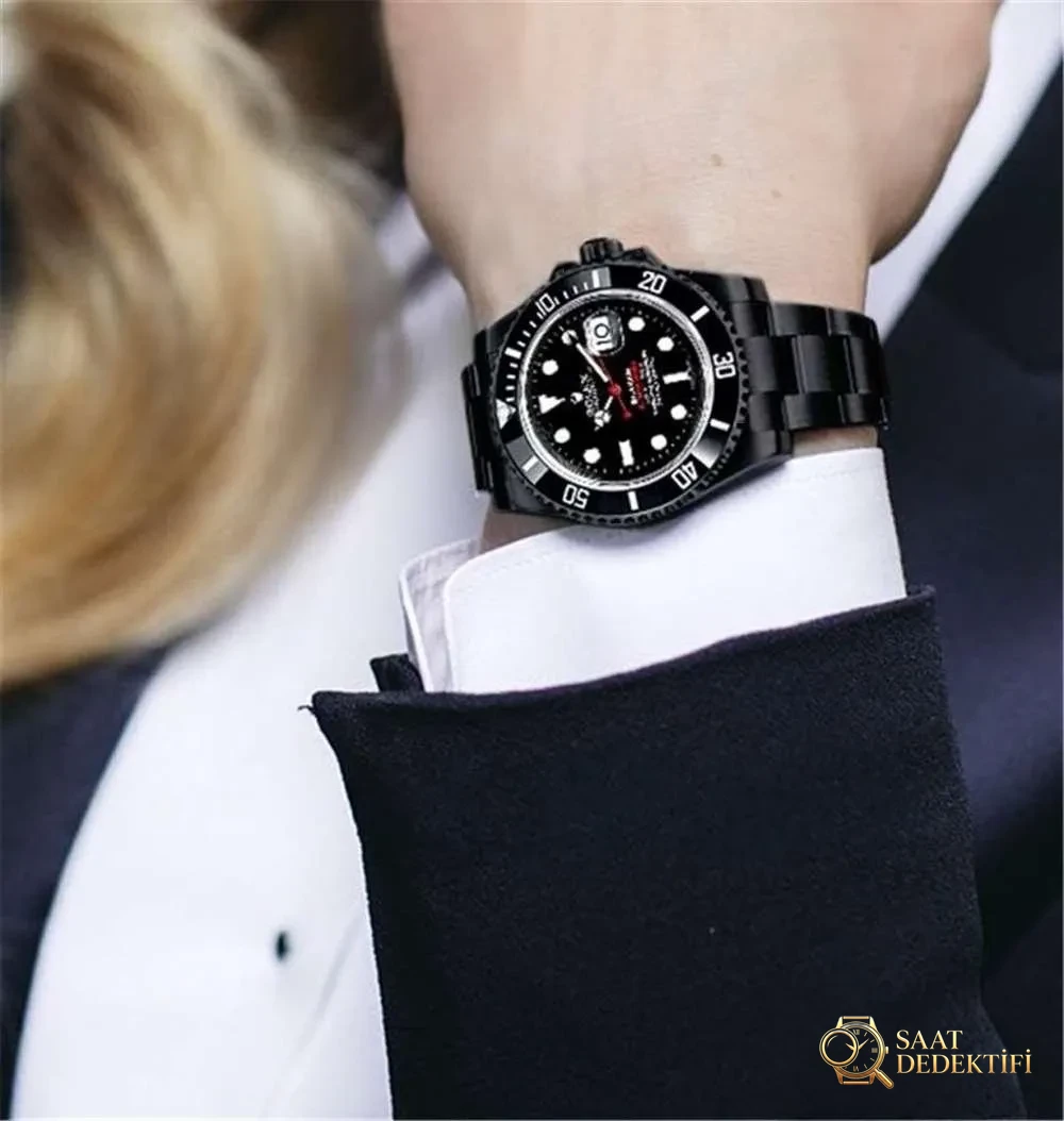 V9 Factory Rolex Black-Green Water Ghost „Offizielles BLAKEN-Modell“, Nachtschwarz-Version, Vergleichsbewertung mit dem Original – Zifferblattdetails und Lünettenverarbeitung