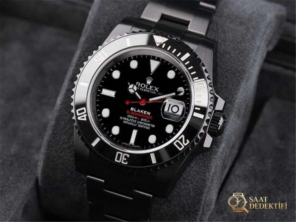 V9 Factory Rolex schwarz-grüner Wassergeist „Offizielles BLAKEN-Modell“ Nachtschwarze Version Vergleichsbewertung mit dem Original – Allgemeiner Winkel und ästhetische Haltung
