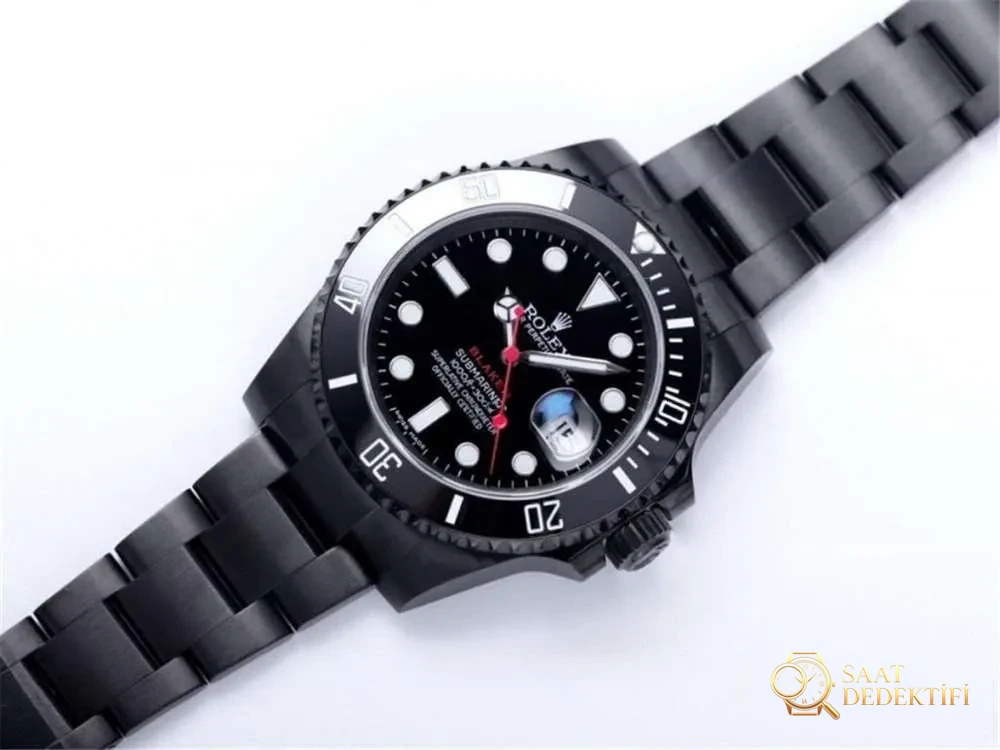 V9 Factory Rolex schwarz-grüner Wassergeist „Offizielles BLAKEN-Modell“ Nachtschwarze Version Vergleichstest mit dem Original – Kronenschutz und Einstellfunktion