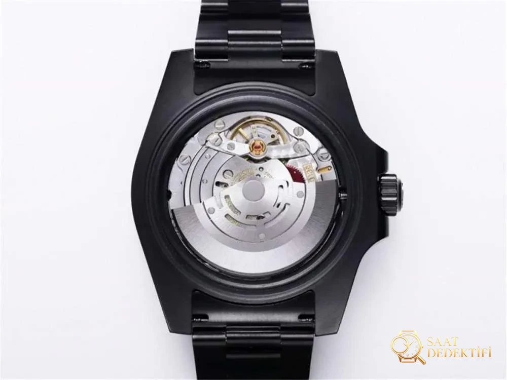 V9 Factory Rolex schwarz-grüner Wassergeist „Offizielles BLAKEN-Modell“ Nachtschwarze Version Vergleichstest mit dem Original – Rehaut-Gravur und Ausrichtung innerhalb der Lünette