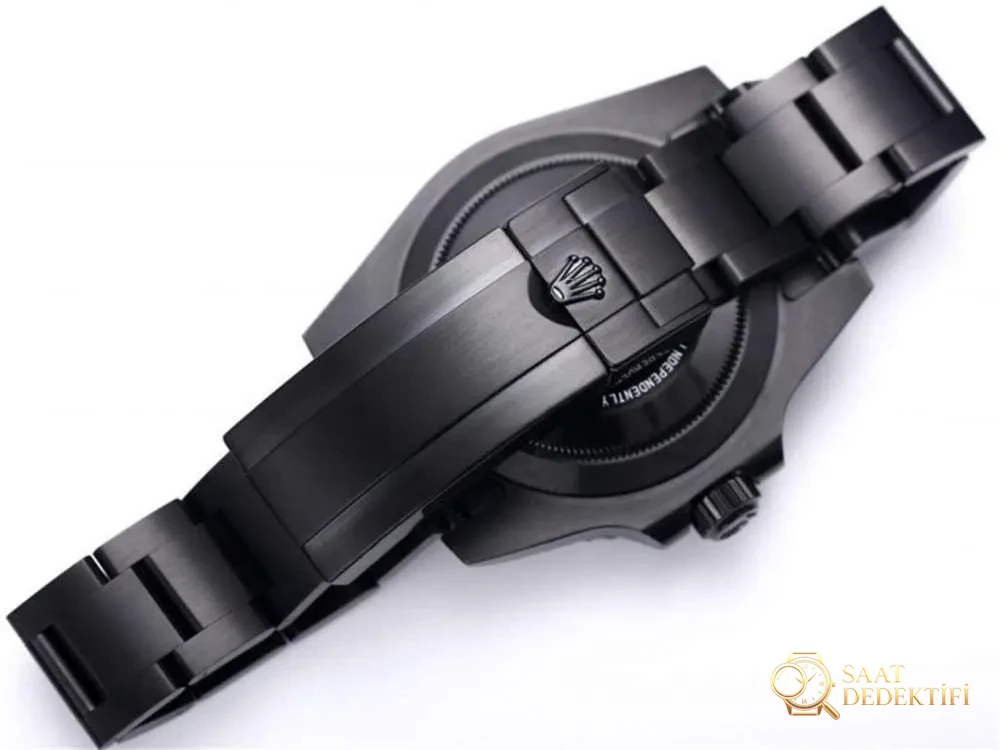 V9 Factory Rolex schwarz-grüner Wassergeist „Offizielles BLAKEN-Modell“ Nachtschwarze Version Vergleichstest mit dem Original – Macro Movement Bridges und Genfer Streifen