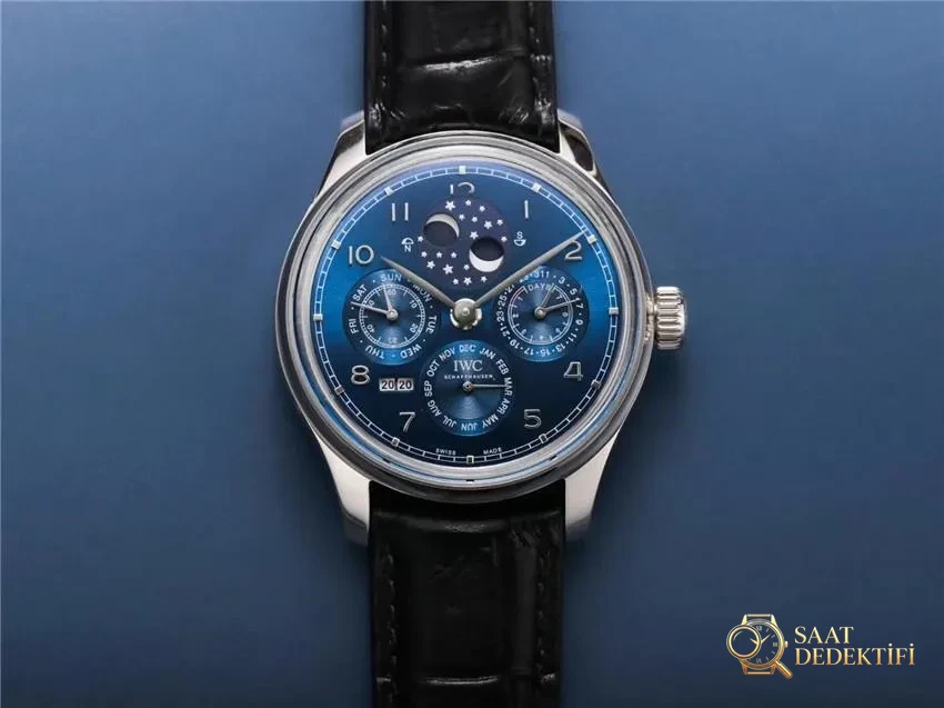 V9 IWC Portugieser Gerçek Perpetual Calendar Yeni Model İncelemesi - Kasa Profili ve Kurma Kolu İncelemesi