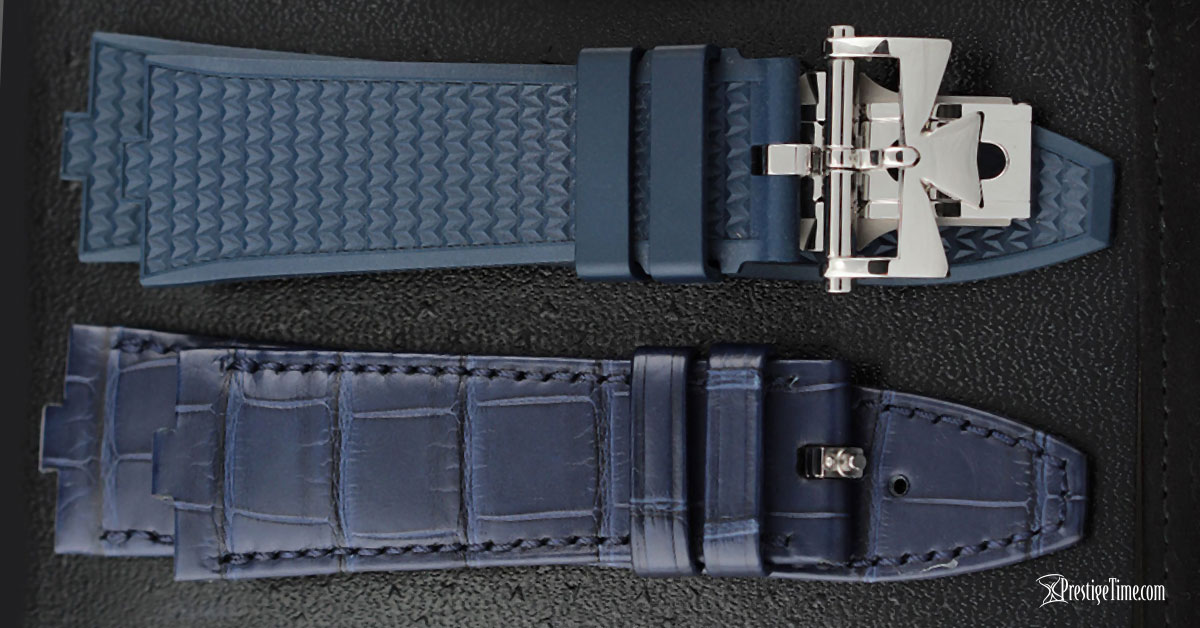 Vacheron Constantin Overseas Kronograf Kauçuk Deri Kayışlar