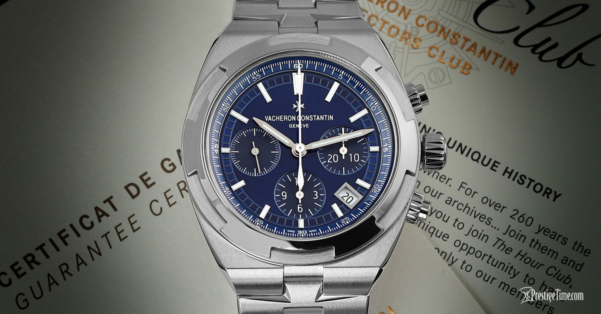 Vacheron Constantin Overseas Kronograf Kadran