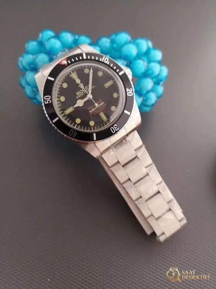 Vintage Rolex Submariner Koleksiyonu - Kadran Detayı ve Bezel İşçiliği