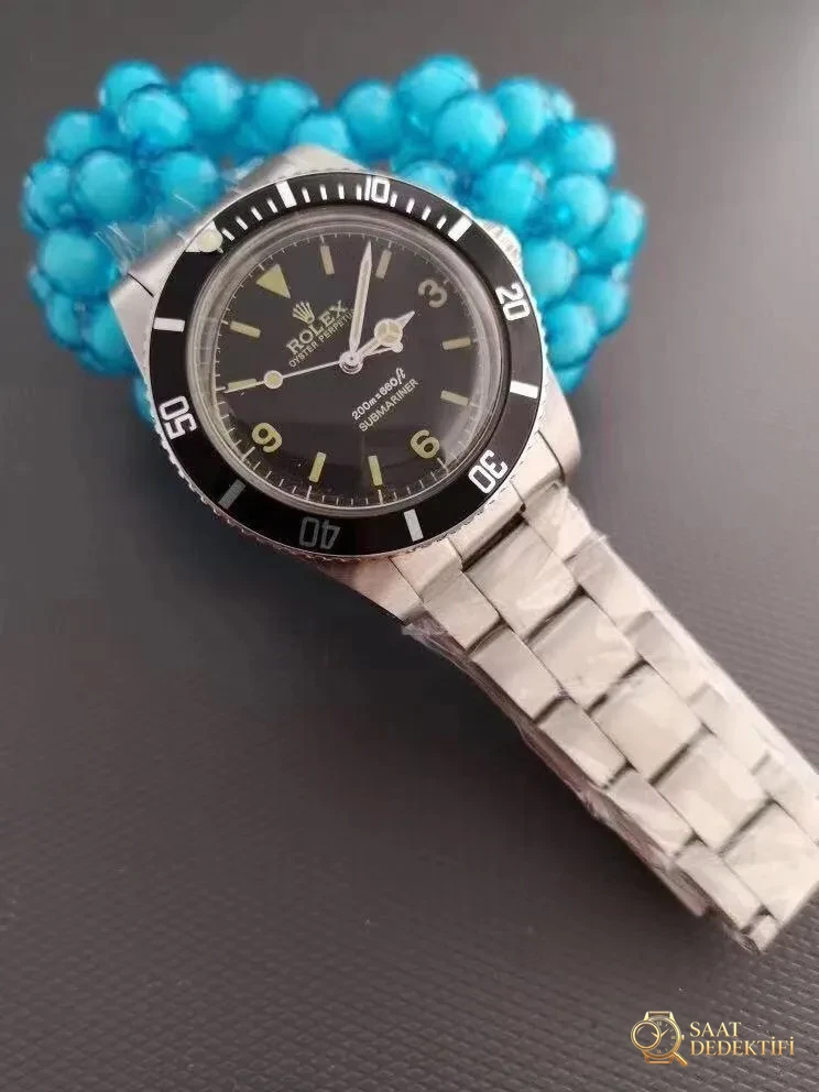 Vintage Rolex Submariner Koleksiyonu - Arka Kapak ve Mekanizma Detayı