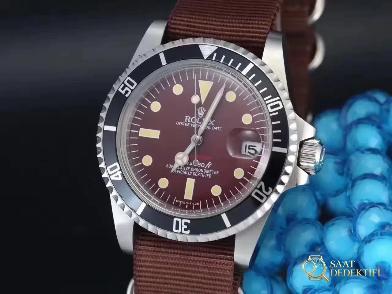 Vintage Rolex Submariner Koleksiyonu - Fosfor ve Super-LumiNova Gece Görünümü