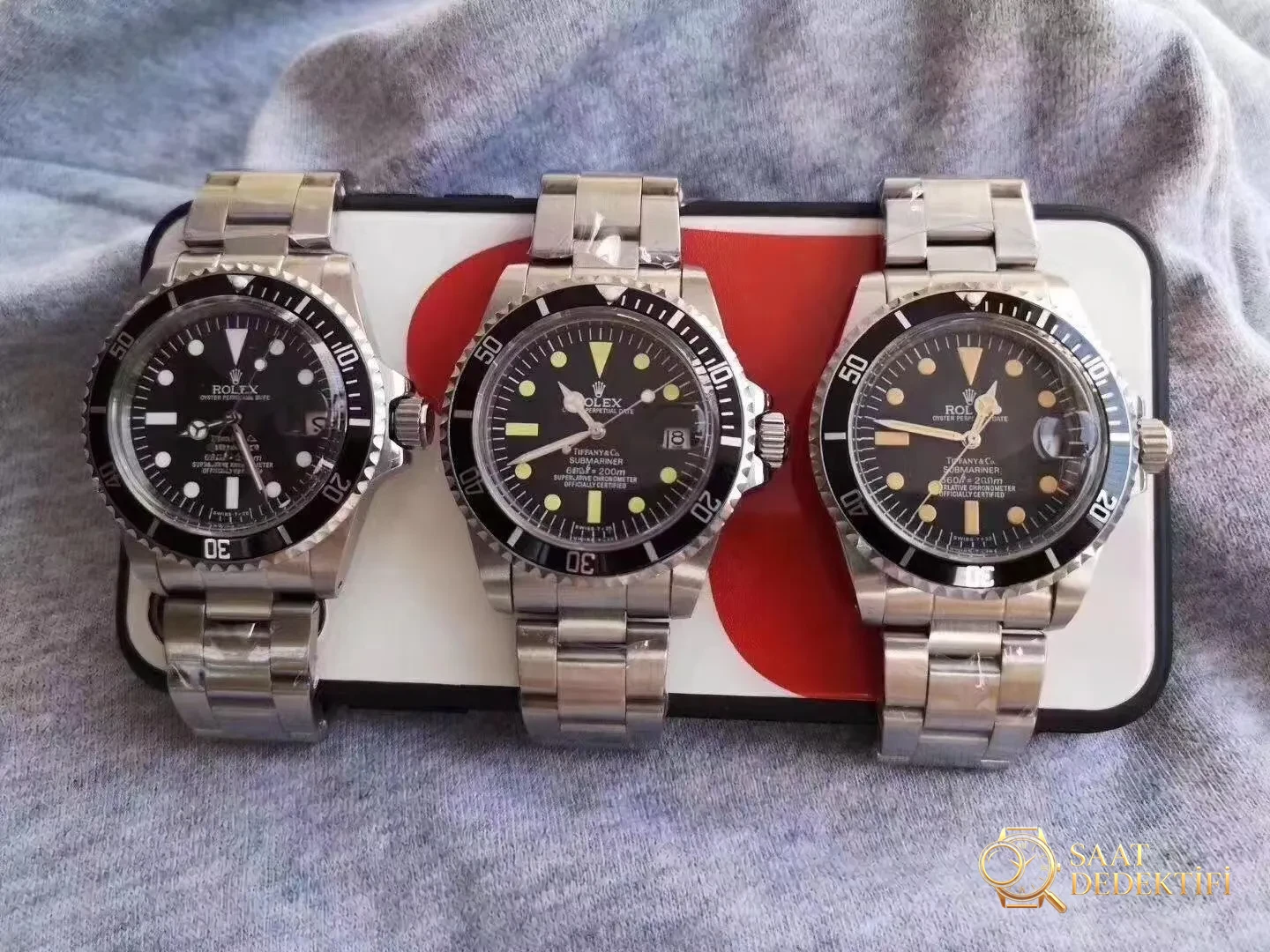 Vintage Rolex Submariner Koleksiyonu - Genel Açı ve Estetik Duruş