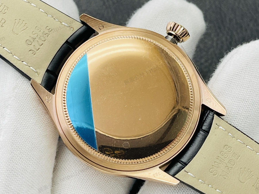 VR Factory Rolex Cellini 50535 çok fonksiyonlu gerçek ay evreli (rose gold) saat incelemesi — 7. fotoğraf