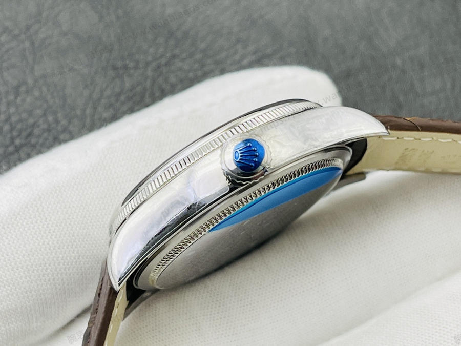VR Factory Rolex Cellini serisi 50535 çok fonksiyonlu gerçek ay evreli (gümüş) saat incelemesi — 5. fotoğraf