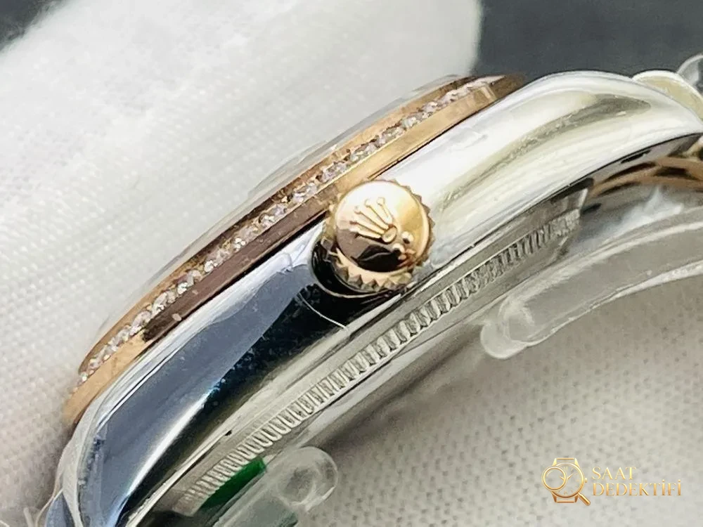 VR Factory Rolex Datejust serisi 31 MM/36 MM piyasanın en üst düzey replika versiyonu - Bilezik, Toka ve Klips Mekanizması