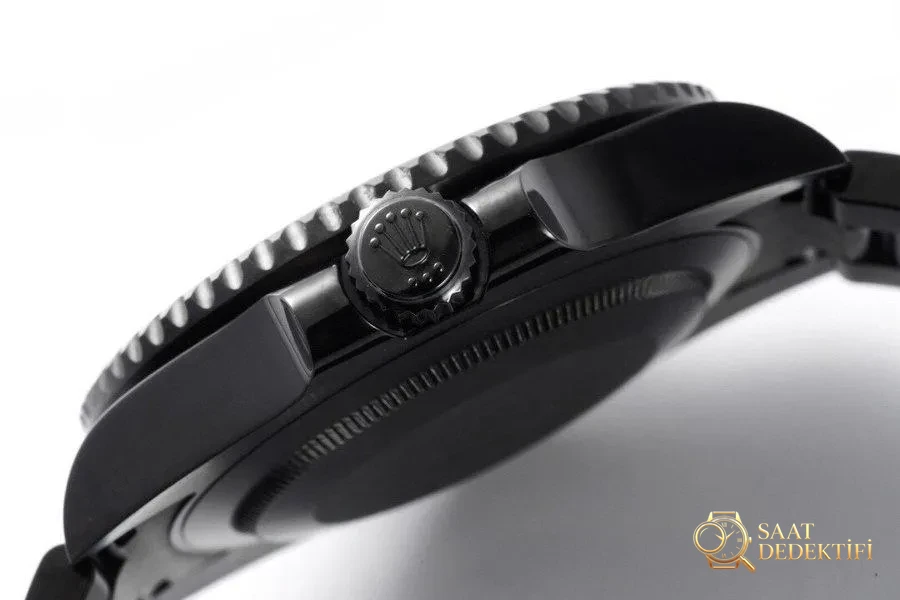 VR Factory Rolex GMT-Master II Serisi 116710 Siyah Kaplama Çelik Beyaz Kadran İncelemesi - Klips Kilidi ve Lazer Damgalar
