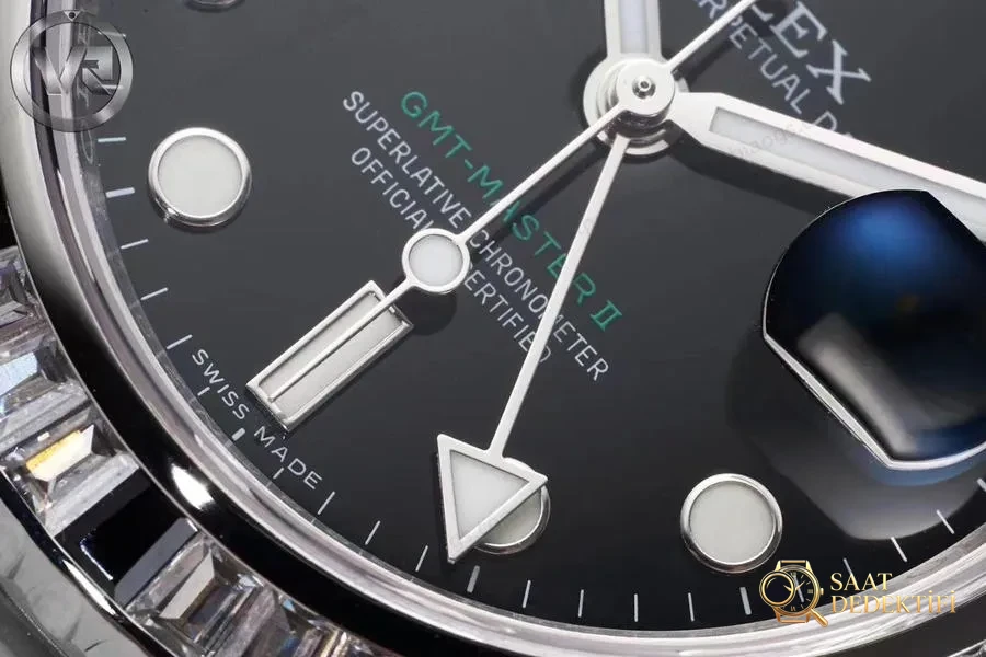 VR Factory Rolex GMT-Master II serisi 116759 SANR-74769 Bril saat incelemesi - Kasa Çeliği ve Polisaj Kalitesi
